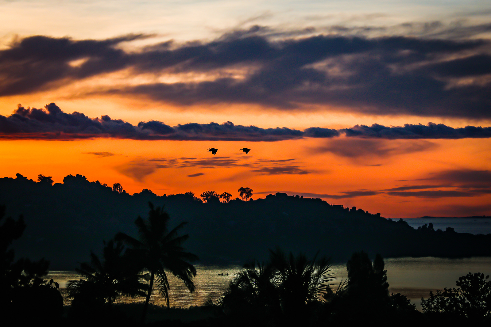 Sunset Lake Victoria