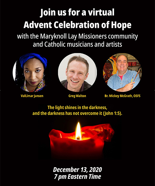 Watch our Advent celebration of hope