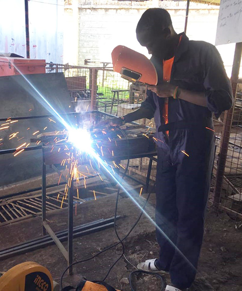 Welding education and hope for a better future
