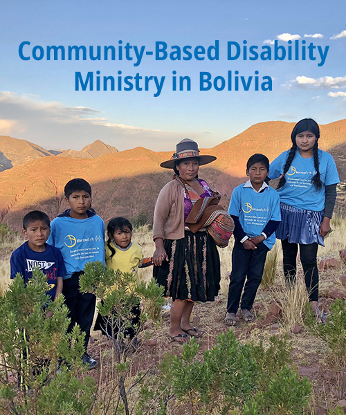 Community-based disability ministry in Bolivia