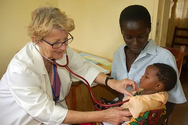 Maryknoll lay missioner Kathy Dunford in Kitale