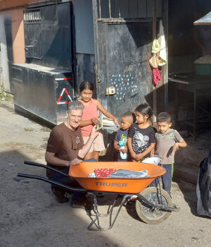 Dust trails toward the heart of God