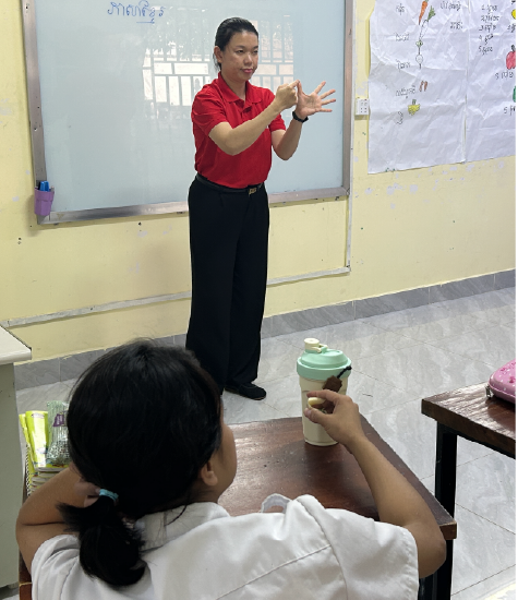 Nonviolence Prevention in Cambodia’s Deaf Community